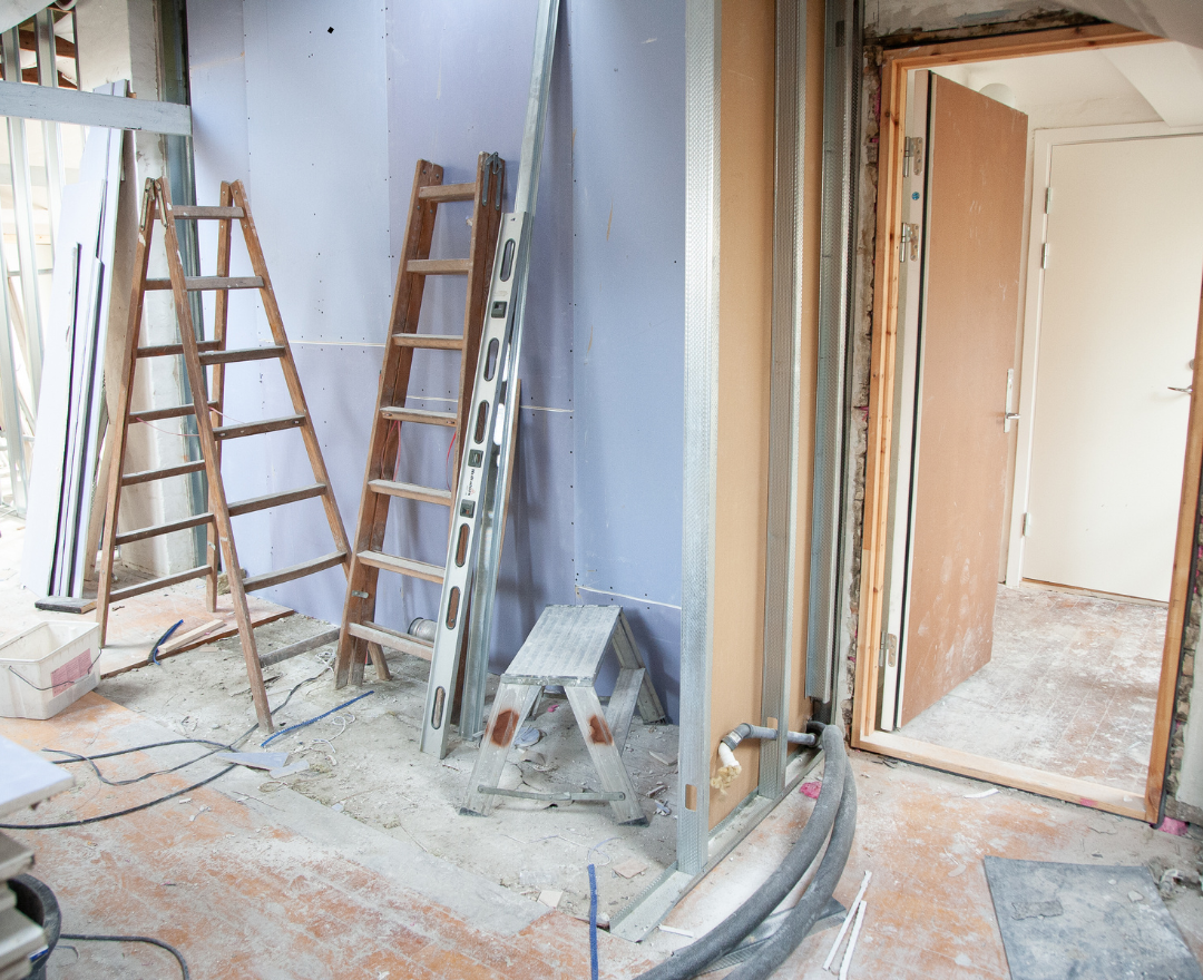 Exterior renovation project by Majed Renovations, featuring siding, roofing, and landscaping improvements.